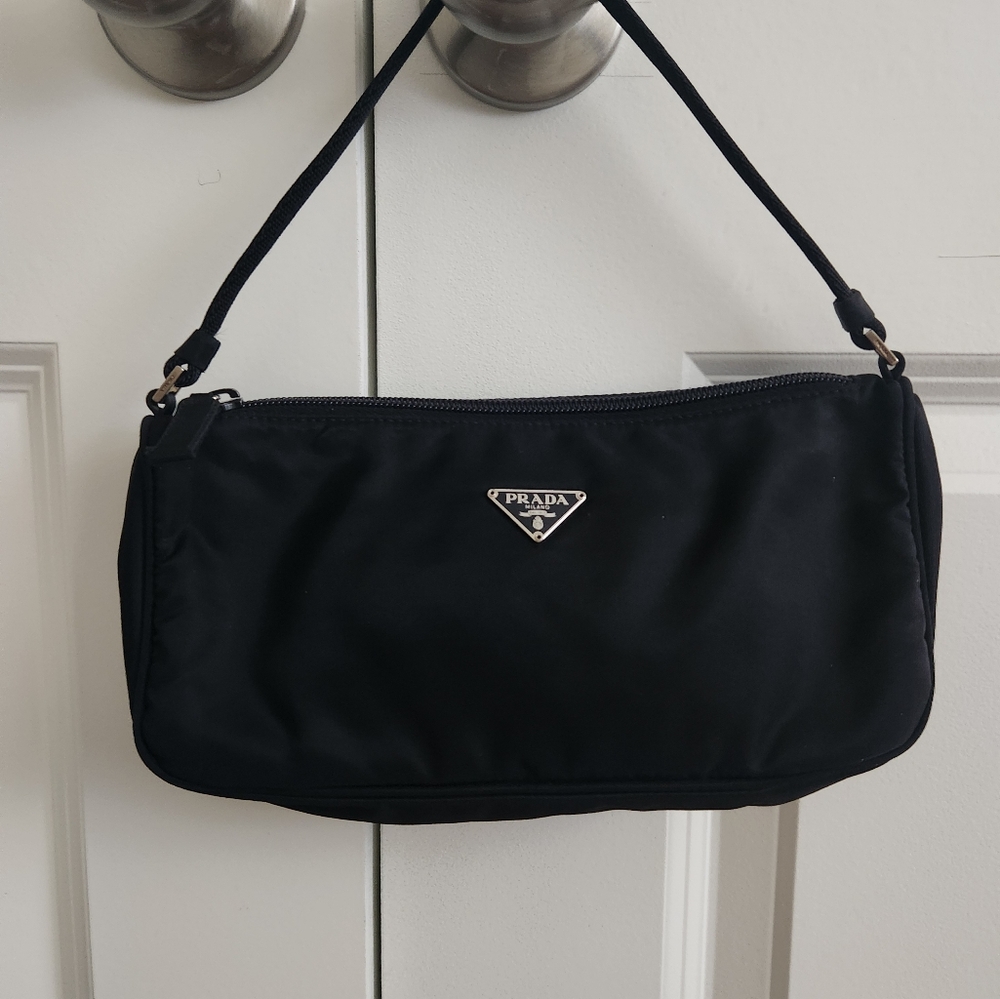 Vintage Prada Tessuto Pochette - Picture 2 of 8